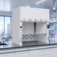 Hotte de laboratoire en polypropylène résistant aux produits chimiques SCEELAB, armoire de ventilation de laboratoire haute performance avec rangement
