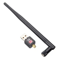 Antenne détachable OEM 2dBi 150Mbps USB WiFi adaptateur Dongle MT7601 récepteur Wifi sans fil pour TV Box SKYBOX