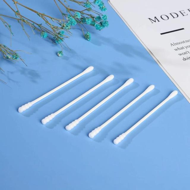 Dowell Solid Lollipop-Colored Disposable Cotton Buds Colorful Paper Stick Packaging White Paper Material