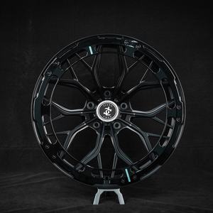 Jantes en alliage forgé personnalisées de <span class=keywords><strong>22</strong></span> pouces, haute performance, course, argent, monobloc, pour piste de course, circuit de course - Product Image 2