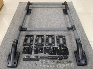 Hoogwaardige aluminiumlegering auto dakdrager bagagerek dakrails bagagedrager autodrager voor Nissan Frontier 2007-2017 - Product Image 4