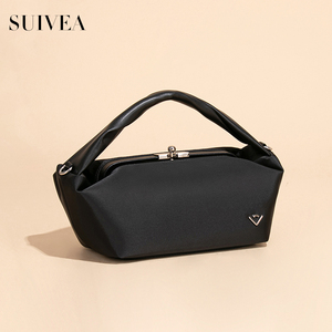 Bolso cuadrado pequeño de tela de nailon impermeable de primera calidad, bolso de mano clásico y versátil, bolso ligero de hombro y bandolera para mujer - Product Image 3