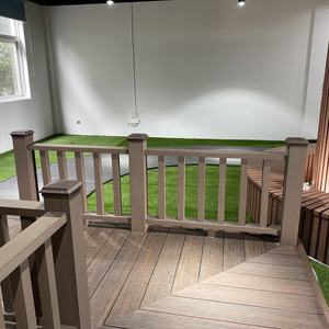 Lan Can Cầu Thang Bảo Dưỡng Thấp WPC Lan Can Và Lan Can Bằng Nhựa Tổng Hợp Ngoài Trời Lan Can Ban Công - Product Image 5