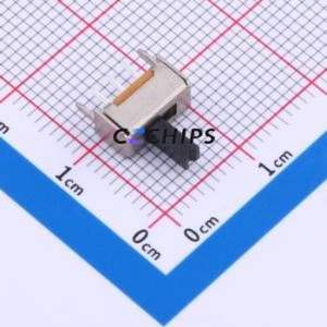 HX SS12D07VG5 Slide Switch Through hole Component (THT) Switch Single Pole Double Throw Rectangle Pin Header PC Pin 8.7mm - Product Image 1