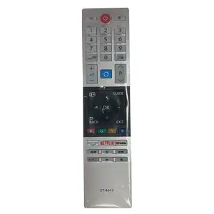 CT-8543 Wireless Replacement Remote Control for Toshiba LED HDTV TV 40L2863DG 32W2863DG 43V5863DG