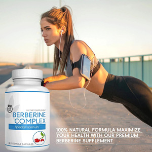 Best-Selling Wright Life <strong>Bitter</strong> <strong>Melon</strong> Fruit Compound HCL Berberine Capsules For Adults-Improved Bone Density 60 Capsules/Bottle - Product Image 3