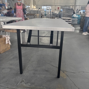 Draagbare Indoor/Outdoor Opvouwbare Tafel Aluminium Banket/Vergadertafel Duurzaam Plaatwerk Fabricage - Product Image 4