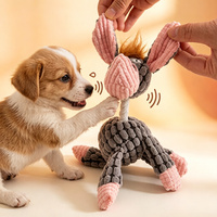 Jouets pour chiens interactifs en peluche, personnalisables OEM/ODM, accessoires pour animaux de compagnie à la mode, jouets à mâcher pour chiens