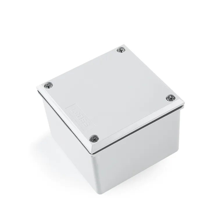 Ledes IP67 PVC anahtarı kutusu plastik güneş kontrol paneli muhafaza patlamaya dayanıklı su geçirmez kutu elektrik bağlantı kutusu