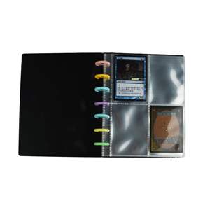 <span class=keywords><strong>Album</strong></span> de rangement pour cartes postales et cartes postales à 4 poches avec reliure métallique pour billets de cinéma et photos PA024 par LEADER - Product Image 6