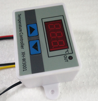 Contrôleur de température XH-W3001, interrupteur de refroidissement et de chauffage, thermostat à commande numérique, température 12V/24V/220V