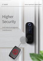 Serrure de porte électronique NFC pour serrure de porte, sans clé, en acier inoxydable, avec wi-fi, déverrouillage de sécurité