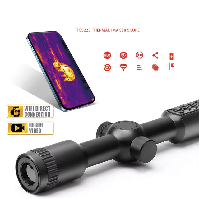 For Marcool Thermal Imaging Scope for Hunting 2.5-7.5X25 384*288 Night Vision Sight 384*288 Thermal Scope for Outdoor Activities