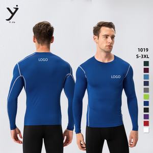 Vêtements de sport pour homme, manches longues, séchage rapide, vente en gros - Product Image 2