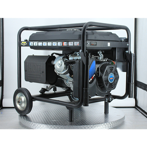 Generador Portátil de Gasolina Profesional de 420cc y 25L con Arranque Manual y Eléctrico para Uso Doméstico, Serie KN, KN6500 - Product Image 2
