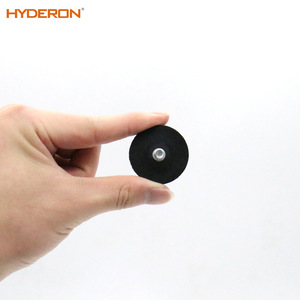 Patas Ajustables Hyderon de Goma Negra Moldeada por Inyección para Muebles con Base de Tornillo - Product Image 2