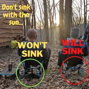 Alfombrilla para silla de playa para acampar, cubierta de arena de malla antihundimiento de nailon para evitar que las sillas portátiles para acampar se hundan en terrenos blandos - Product Image 6