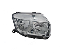 Phare chromé droit pour RENAULT DACIA Duster 260100067R