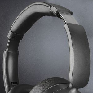 سماعات رأس لاسلكية جديدة مخصصة لإلغاء الضوضاء فوق الأذن قابلة للطي ستيريو بتقنية 5.4 AAC تصميم معدني ديناميكي مناسبة للسفر - Product Image 6