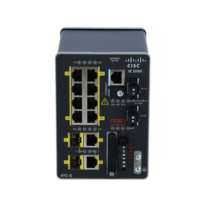 Commutateur réseau Ethernet industriel non géré 8 ports 10/100 original neuf IE-2000-8TC-G-E avec SNMP & QoS Garantie 1 an - Product Image 1