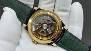 Montre de plongée sportive de haute qualité 39 mm, bracelet en acier inoxydable 22 mm, mouvement mécanique 7140, cadran à aiguilles, réserve de marche - Product Image 3