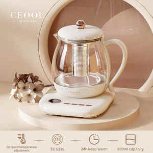 Hervidor de vidrio eléctrico de <span class=keywords><strong>alta</strong></span> calidad de 0.8L con base giratoria de 360 ° para calentador de agua hirviendo para electrodomésticos de <span class=keywords><strong>marcas</strong></span> chinas - Product Image 5