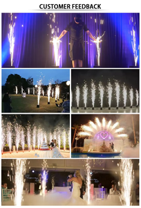 Wireless 750w DMX Control Fountain <strong>Fireworks</strong> Spin Wedding Cold Spark <strong>Machine</strong> - Product Image 3