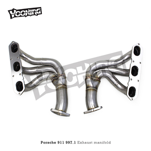 Colector turbo de escape de alto flujo Yooking para PORSCHE Carrera 911 <span class=keywords><strong>991</strong></span> 997,1 <span class=keywords><strong>3</strong></span>.8L (2004-2012) - Product Image 6