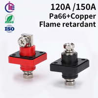 Connecteur de bornes de batterie au lithium Cnlinko LP-32 à 3 broches 100A, barre omnibus mâle et femelle, bloc de bornes d'alimentation 150A 300A 400A