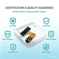 Mini Cámara USB 1MP 720P MJPEG 100FOV Sensor CMOS de 4x15mm Ajustable 15-30fps Conectividad MIPI Endoscopio para Teléfonos Inteligentes/Tabletas