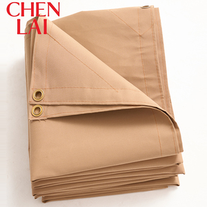 <span class=keywords><strong>Lona</strong></span> Impermeable para Exteriores, Toldo, Cubierta para Camión, Personalizada, 350gsm 400gsm 500gsm, Color Caqui Claro - Product Image 4
