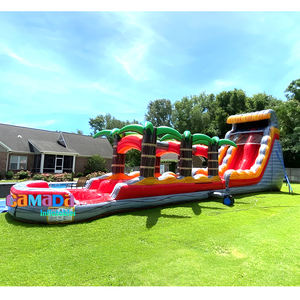 Tobogán de agua inflable entretenimiento al aire libre parque infantil toboganes grandes precios Parque niños equipo de juego de agua - Product Image 3