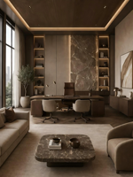 Projet de villa, mobilier italien de luxe, solution clé en main, mobilier sur mesure, salon complet, canapés, style moderne