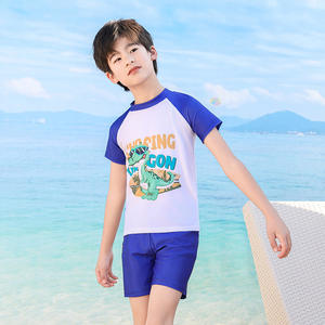 Boys UV Protected Quick Dry <strong>Swimwear</strong> with Cartoon Patterns Comfortable Fit and Bright Colors - Product Image 2