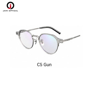 Lunettes <span class=keywords><strong>de</strong></span> <span class=keywords><strong>vue</strong></span> vintage en titane pur <span class=keywords><strong>de</strong></span> qualité supérieure pour hommes et femmes, montures légères en titane <span class=keywords><strong>de</strong></span> haute qualité en stock - Product Image 6