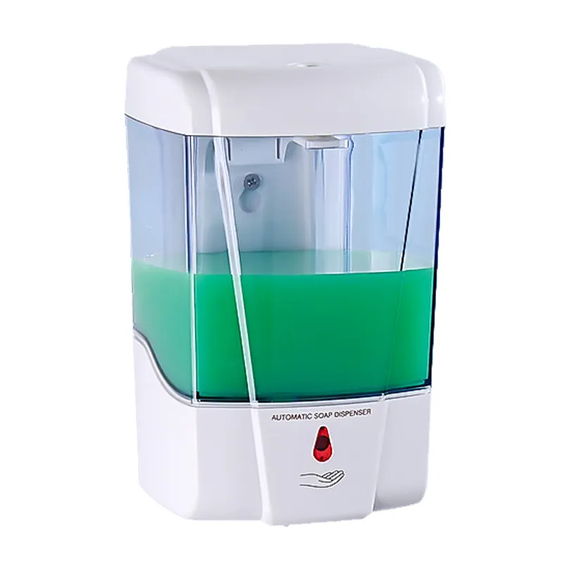 Beelee Wall Mounted Automatic Sensor Plastic Toilet Bathroom Liquid 600 ml Kitchen Soap Dispenser