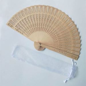 Eco-Friendly Personalized Spanish Style Hand Fan Wooden Cross-Border Fragrant 8 Inch Multi-Color Promotional Party Supplies - Product Image 4