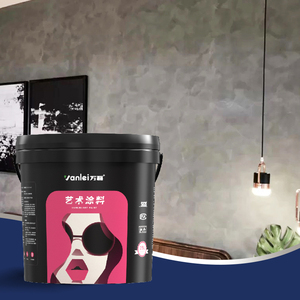 Pintura de Pared Artística Resistente a los Arañazos Qihang, Revestimiento Líquido de Emulsión con Textura de Gamuza de Lujo para Hoteles y Salas de Exhibición - Product Image 2