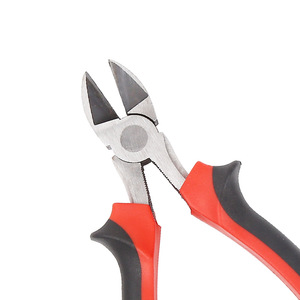 Multi Functional Pliers 6 Inch Chrome Vanadium Steel Slanted Mouth Diagonal Cutting Tool Orange And Black Handle - Product Image 1