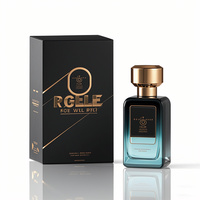 HG600 Boîte de bouteille de parfum de luxe de 30ml 50ml 100ml avec logo personnalisé Boîte d'emballage par paquet