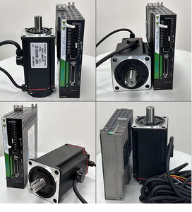 ชุดมอเตอร์เซอร์โว 220v 400w มอเตอร์เซอร์โว AC พร้อมเบรก แรงบิด 1.27 นิวตันเมตร 2.5 แอมป์ 3000-6000 รอบต่อนาที พร้อมไดรเวอร์ - Product Image 4