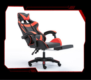 Modern E-sports Gaming <strong>Chair</strong> Home Internet Cafe Computer <strong>Swivel</strong> <strong>Leather</strong> <strong>Chair</strong> Elastic Office <strong>Swivel</strong> Gaming <strong>Chair</strong> - Product Image 6