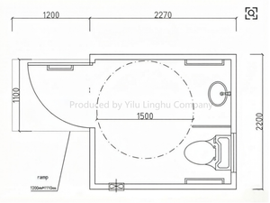 <span class=keywords><strong>Inodoro</strong></span> Portátil Accesible para Sillas de Ruedas para Personas con Discapacidad |   Baño Ecológico para Exteriores - Product Image 4