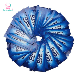 Hot Sale Teeth Whitening Kit Disposable Oral Finger Teeth Wipes for Deep Cleaning and Bleaching Wholesale Price - Product Image 2