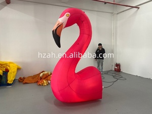 Ballon gonflable flamant rose lumineux et coloré pour la décoration <span class=keywords><strong>de</strong></span> fête musicale - Product Image 4