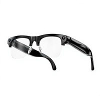 Lunettes Intelligentes IA avec Caméra 8MP, Lecture Musicale, Assistant Vocal, Étanchéité IPX67, Vidéo 1280x720P, Portables et Compatibles iOS/Android