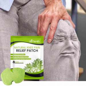 Patch au genou naturel à base de plantes, plâtre de moxibustion chaud, soulagement de la douleur dans les jambes, autocollant d'absinthe - Product Image 4