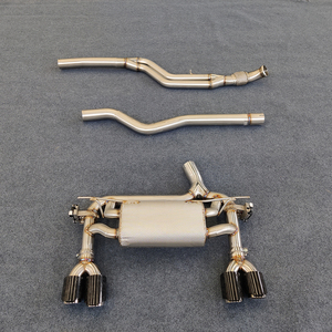 Tubos de Escape Catback OEM de Fábrica en Acero Inoxidable SS304 o Titanio para BMW 335i/435i/440i F32/F33/F36 3.0T 2014-2020 con Silenciador Valvetronic - Product Image 5