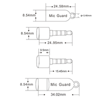 Bloqueur de microphone comme cadeaux pour la promotion d'entreprise, protégez votre téléphone portable, votre ordinateur portable contre l'espionnage sonore