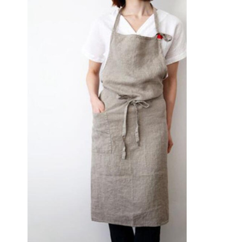 Tablier gris clair